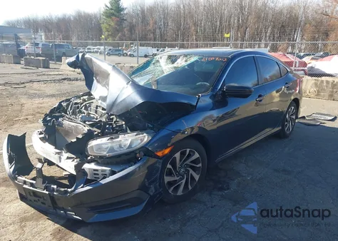 2017 Honda Civic Ex from USA, damaged, VIN 19XFC2F70HE208867